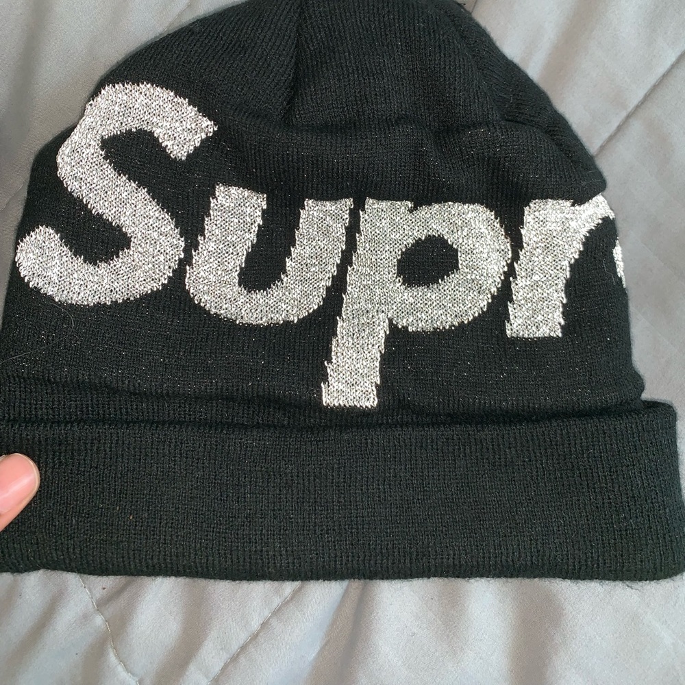 Supreme reflective beanie